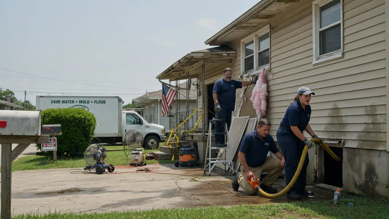Water Damage Repair in Mcfarlan, NC near me